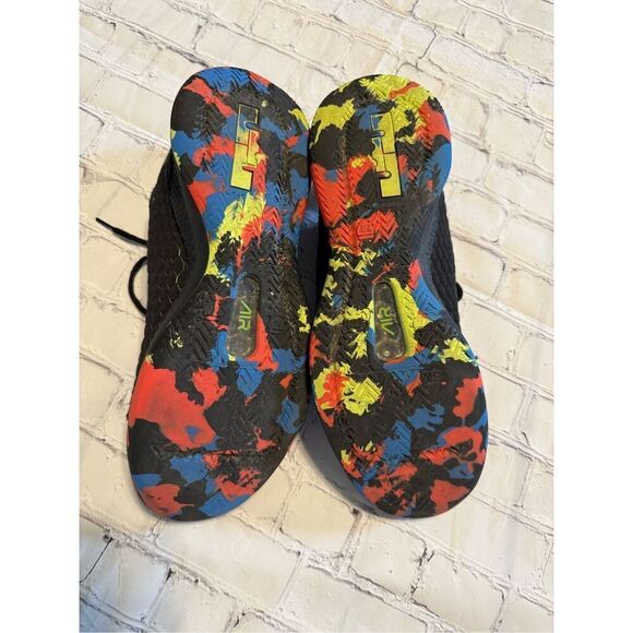 Nike Men's Size 12 Lebron James Witness Athletic Shoe Black Multi Sneaker Gym - Picture 12 of 14